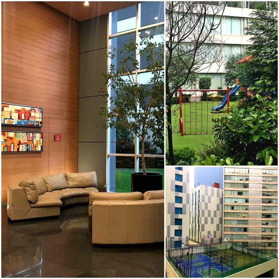 Condo At The Exclusive Residencial Wtc Cidade do México Exterior foto