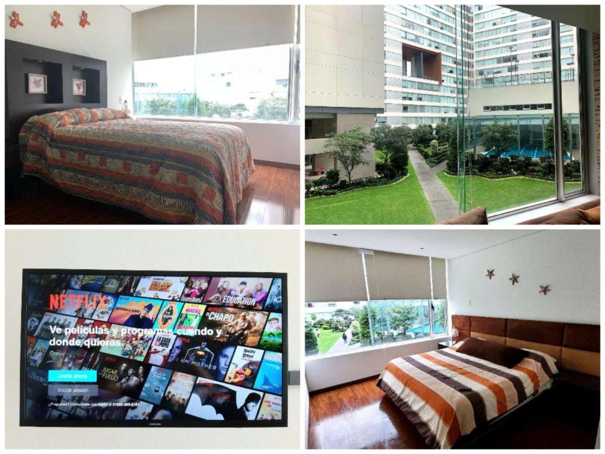 Condo At The Exclusive Residencial Wtc Cidade do México Exterior foto